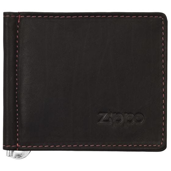 Zippo Portafoglio a due ante Money Clip - marrone