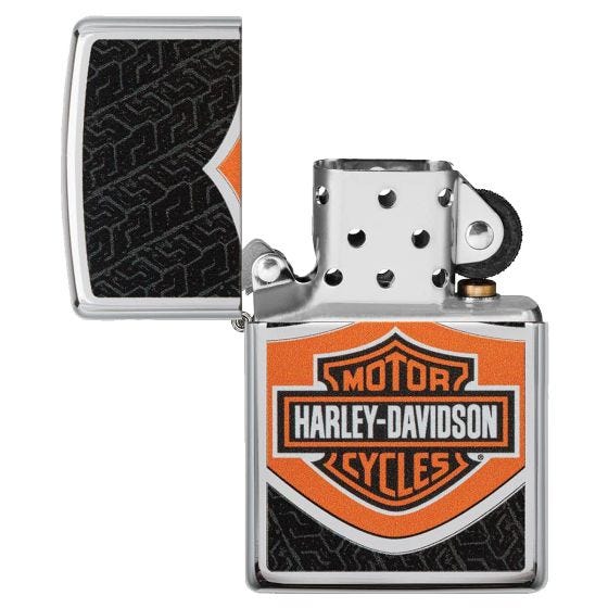 Zippo Accendino Harley Davidson - High Polish Chrome