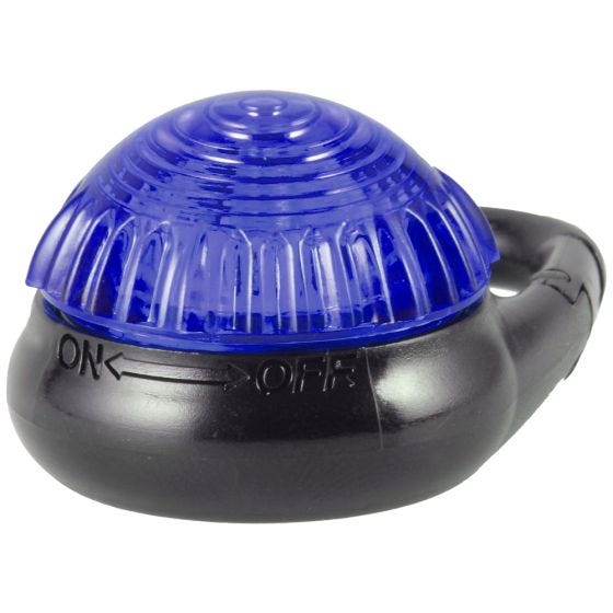 Adventure Lights Guardian luce con gancio Tag-It in blu