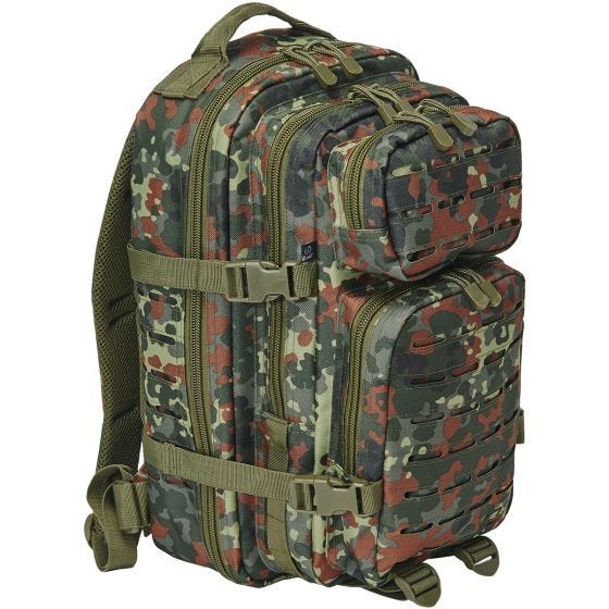 Brandit zaino US Cooper Lasercut Medium in Flecktarn