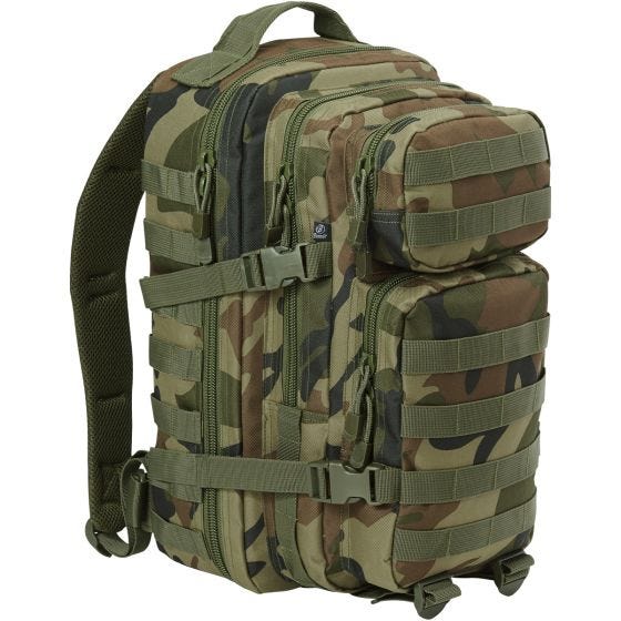 Brandit zaino US Cooper Medium in Woodland
