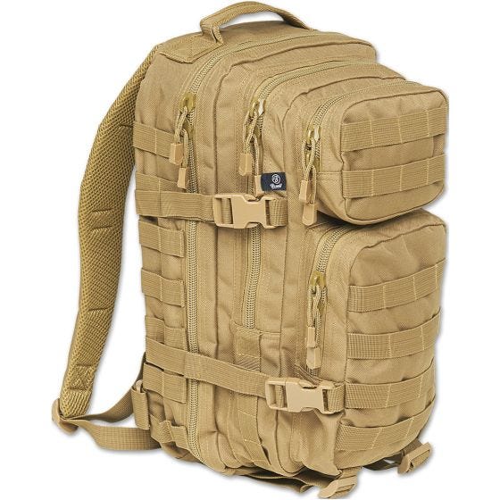 Brandit zaino US Cooper Medium in Camel