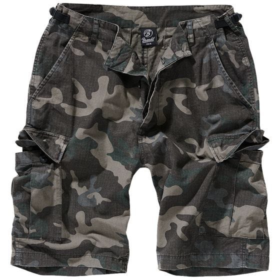 Brandit pantaloni corti BDU in Dark Camo