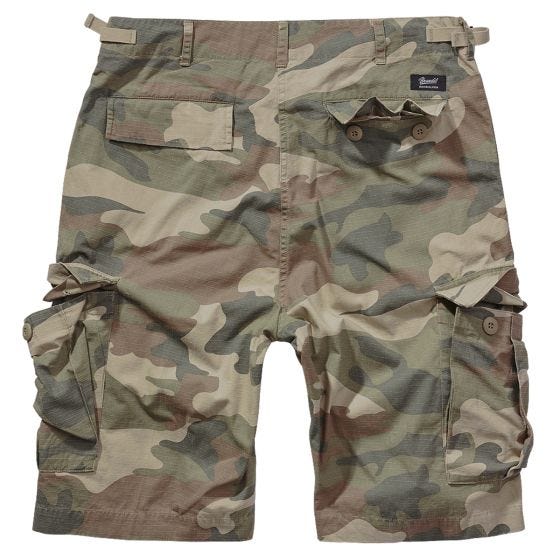 Brandit pantaloni corti BDU in Light Woodland