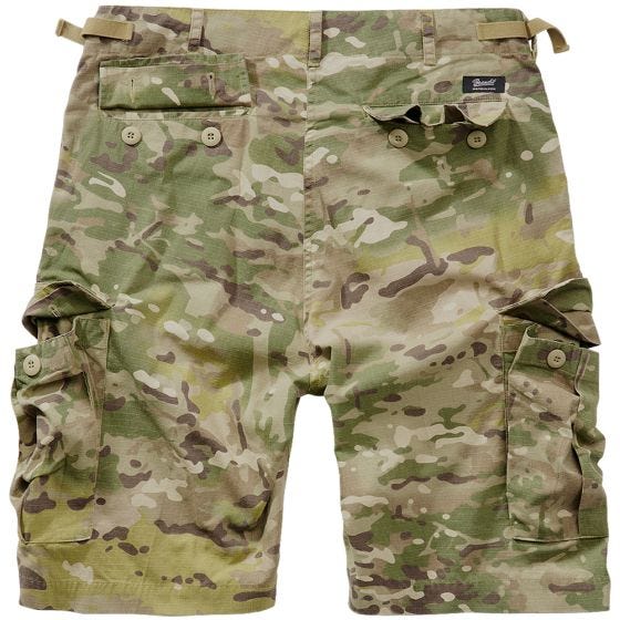 Brandit pantaloni corti BDU in Tactical Camo