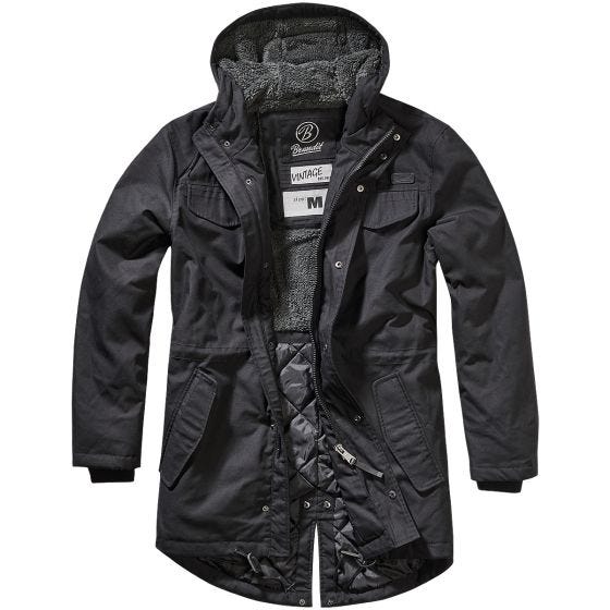 Brandit parka Marsh Lake in nero