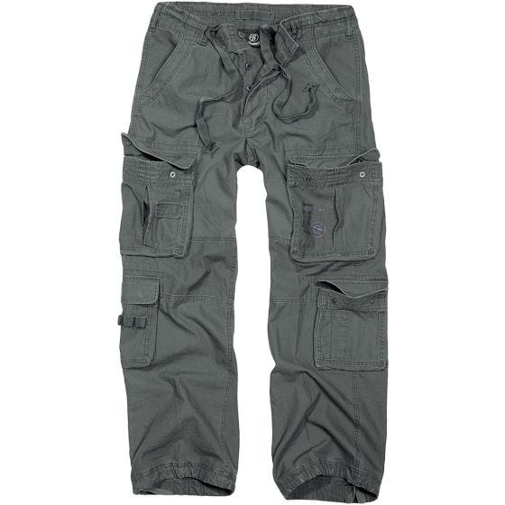 Brandit pantaloni Pure Vintage in Anthracite