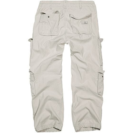 Brandit pantaloni Pure Vintage in Old White