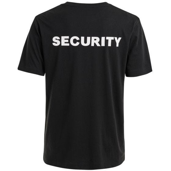 Brandit T-Shirt Security in nero