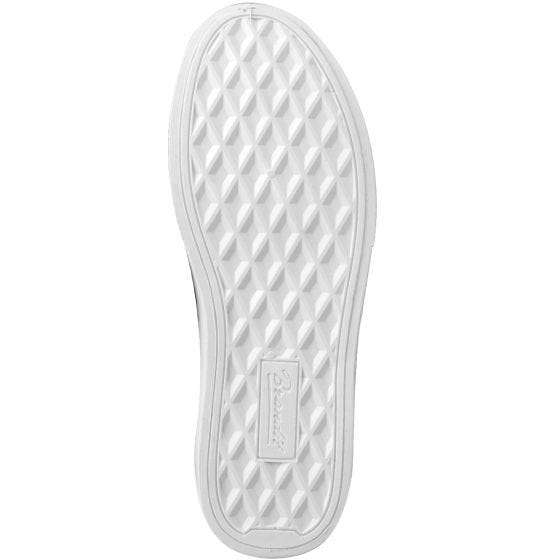 Brandit scarpe sneaker Southampton senza lacci in nero/bianco