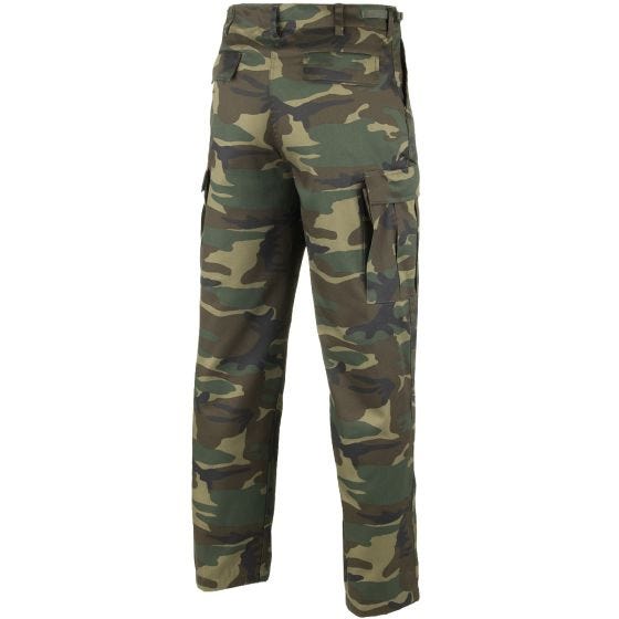Brandit pantaloni US Ranger in Woodland
