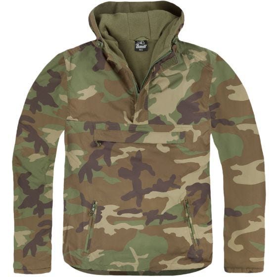 Brandit giacca a vento in Woodland