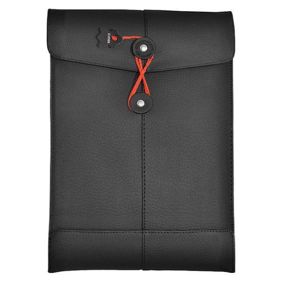 Civilian custodia in pelle Manila 11 per MacBook Air 11"/Netbook in nero