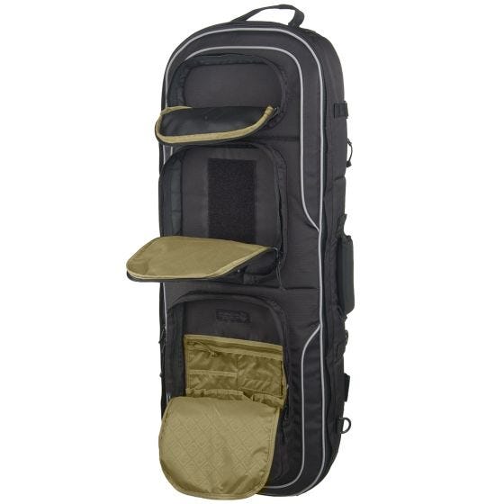 Civilian Lab zaino monospalla Grayman imbottito per fucile Smuggler in nero