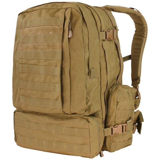 Condor zaino da assalto 3-Day in Coyote Brown