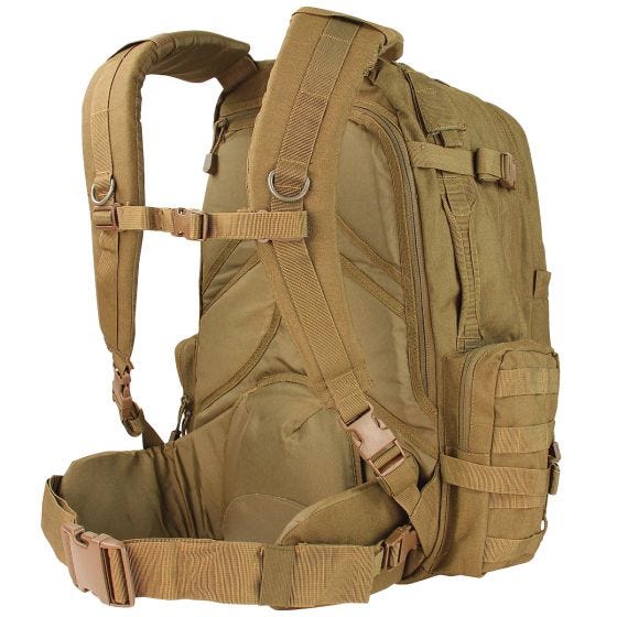 Condor zaino da assalto 3-Day in Coyote Brown