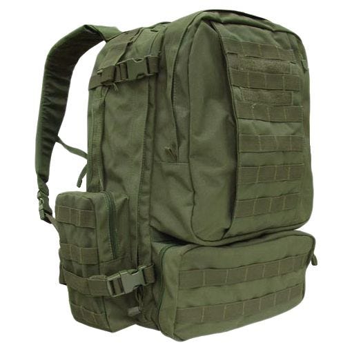 Condor zaino da assalto 3-Day in Olive Drab