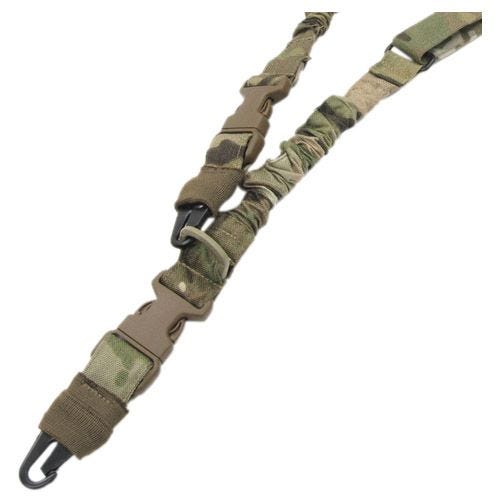 Condor tracolla elastica CBT con fibbie e 2 attacchi moschettone in MultiCam