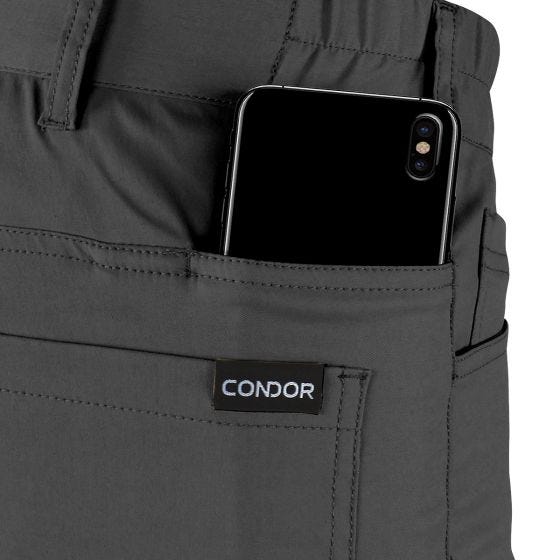 Condor pantaloni Cipher in Charcoal