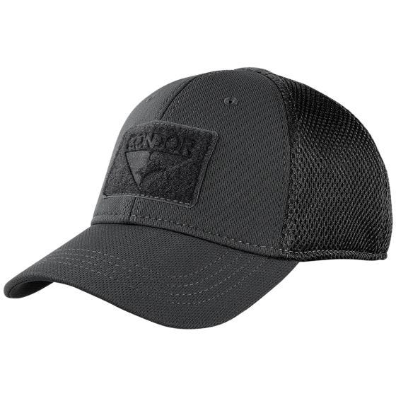 Condor cappello con visiera curva in nero