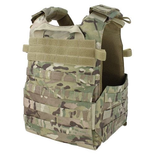 Condor plate carrier Gunner leggero in MultiCam