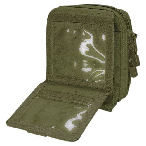 Condor custodia per mappa con attacchi MOLLE in Olive Drab