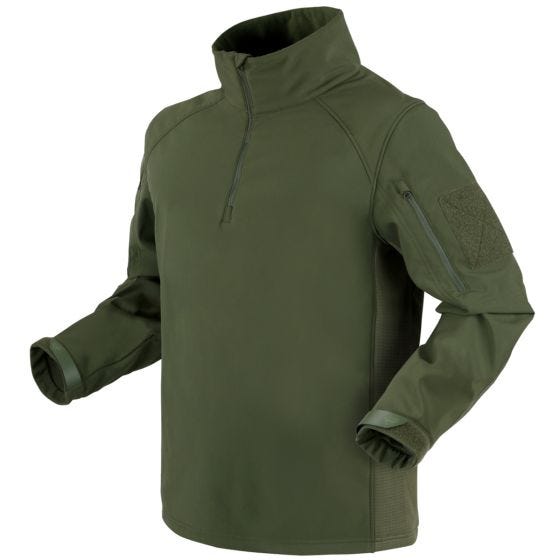 Condor Giacca softshell con zip a 1/4 Patrol - Olive Drab