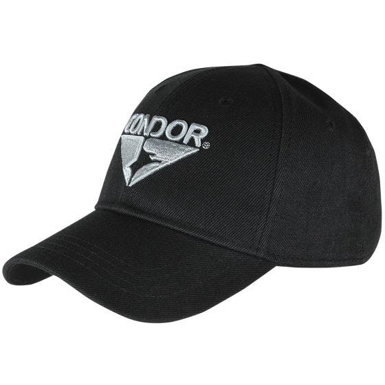 Condor cappello Signature Range in nero