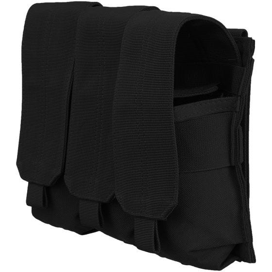 Condor portacaricatore triplo M4/M16 con attacco MOLLE in nero