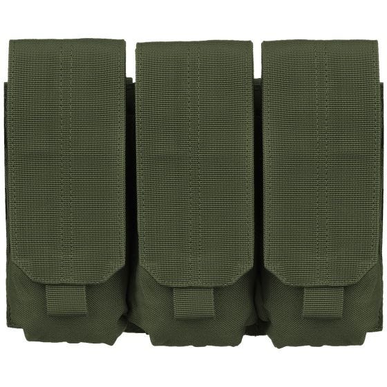 Condor portacaricatore triplo M4/M16 con attacco MOLLE in Olive Drab