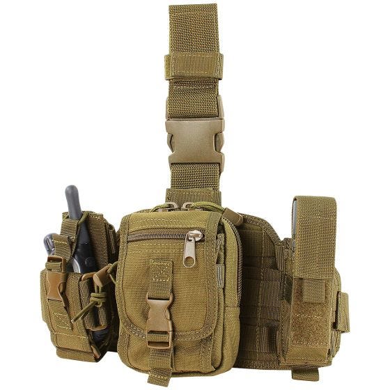 Condor leg rig modulare in Coyote Brown
