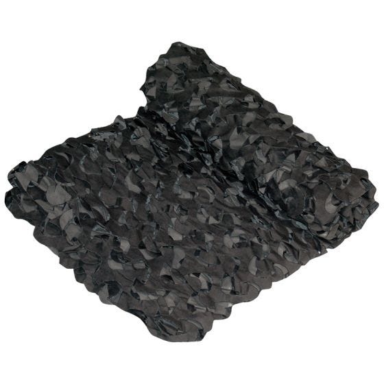 Camosystems rete Crazy Camo 3 x 2,4 m in nero/grigio scuro