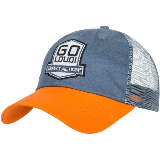 Direct Action cappellino GO LOUD! in blu
