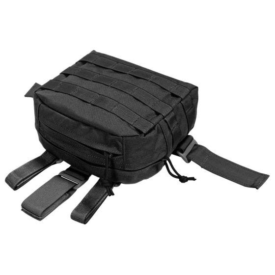 Flyye custodia accessori cosciale con attacchi MOLLE in nero