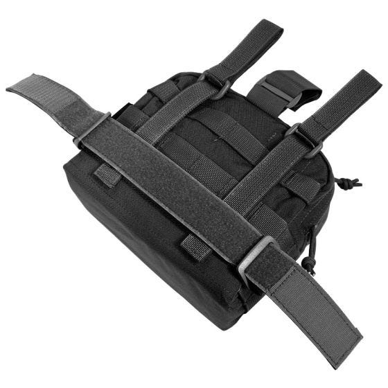 Flyye custodia accessori cosciale con attacchi MOLLE in nero