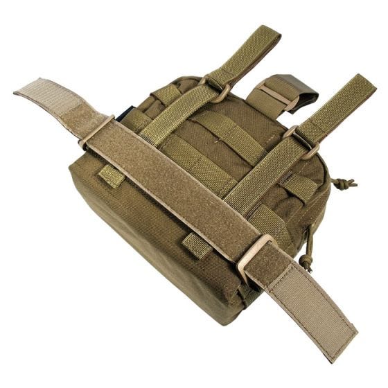 Flyye custodia accessori cosciale con attacchi MOLLE in Coyote Brown