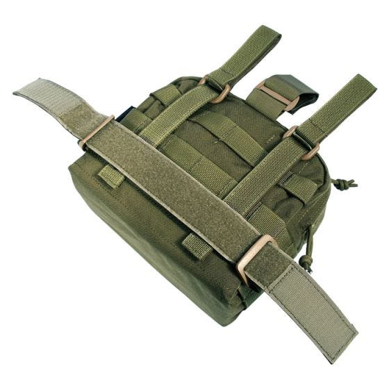 Flyye custodia accessori cosciale con attacchi MOLLE in Ranger Green