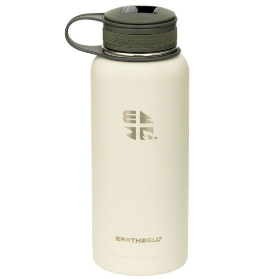 Earthwell borraccia Kewler con tappo a tenuta stagna da 946 ml in Baja Sand