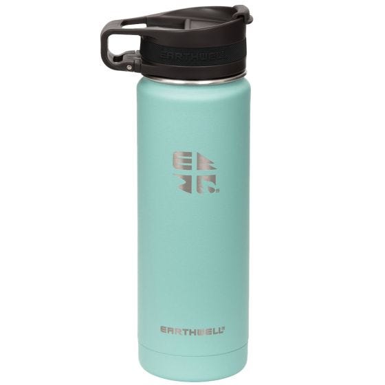 Earthwell borraccia Roaster Loop da 592 ml in Aqua Blue