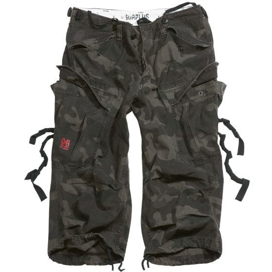 Surplus shorts Engineer Vintage 3/4 in Black Camo