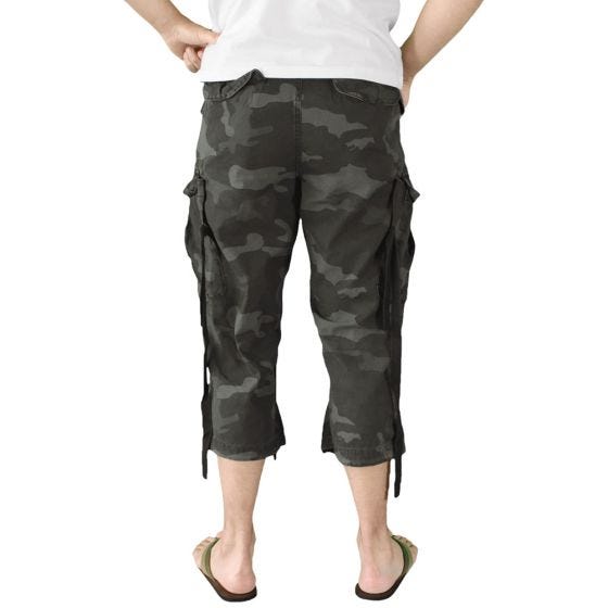Surplus shorts Engineer Vintage 3/4 in Black Camo