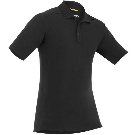 First Tactical maglietta uomo stile polo a manica corta con tasca per penna in nero