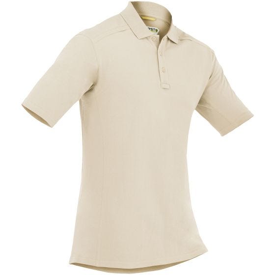 First Tactical maglietta uomo stile polo a manica corta con tasca per penna in cachi