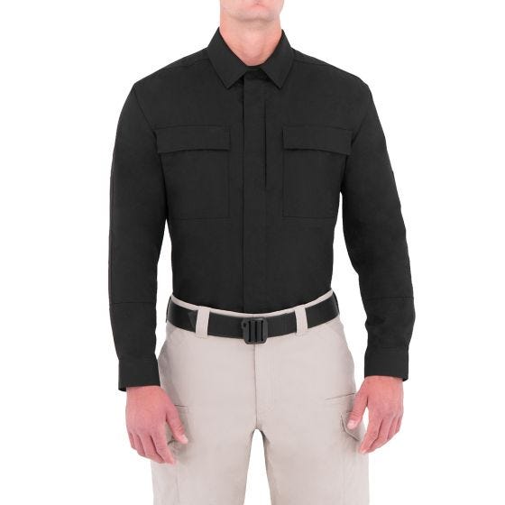 First Tactical camicia BDU maniche lunghe Specialist uomo in nero