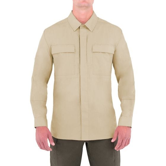First Tactical camicia BDU Specialist maniche lunghe uomo in kahki