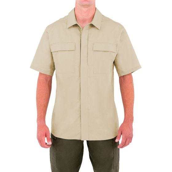 First Tactical camicia BDU Specialist a mezza manica uomo in kahki