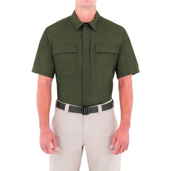 First Tactical camicia BDU tattica Specialist mezza manica uomo in OD Green