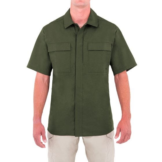 First Tactical camicia BDU tattica Specialist mezza manica uomo in OD Green