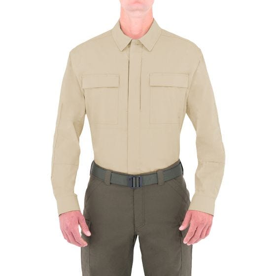 First Tactical camicia BDU Tactix a maniche lunghe uomo in cachi