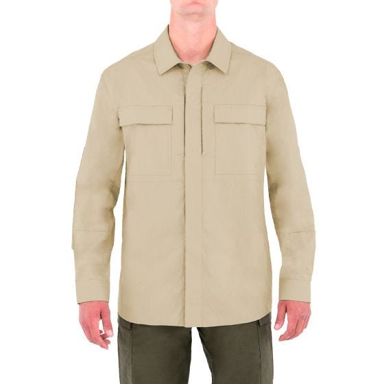 First Tactical camicia BDU Tactix a maniche lunghe uomo in cachi